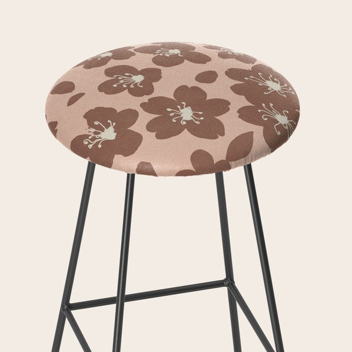 Mocha Blossoms Harmony Stool Gallery Image 2