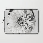 White flower ... Laptop Sleeve Gallery Image 1