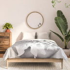 White flower ... Comforter Gallery Image 3