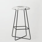 White flower ... Stool Gallery Image 1
