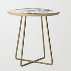White flower ... Side Table Gallery Image 1