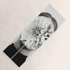White flower ... Yoga Mat Gallery Image 1