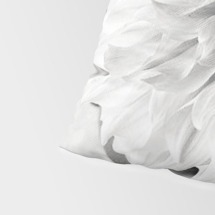 White flower ... Pillow Sham Gallery Image 4