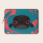 Angry puffer Laptop Sleeve Gallery Image 1
