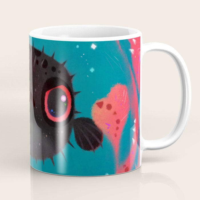 Angry puffer Coffee Mug Gallery Image 1