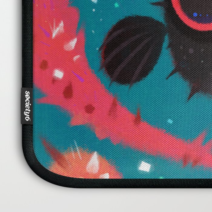 Angry puffer Laptop Sleeve Gallery Image 3