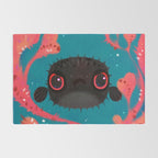 Angry puffer Rug Gallery Image 2