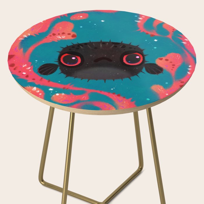 Angry puffer Side Table Gallery Image 2