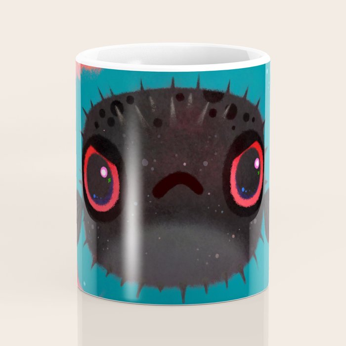 Angry puffer Coffee Mug Gallery Image 4