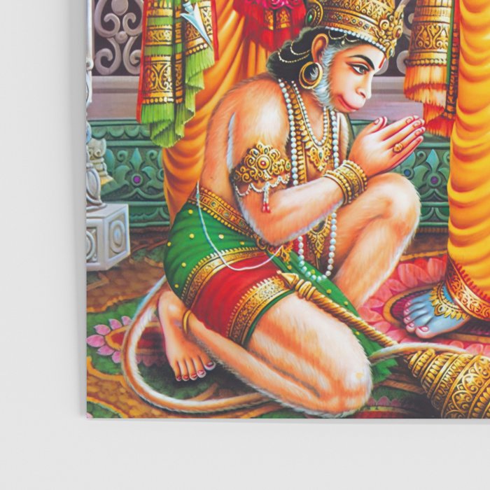 Lord Ram Devi Sita, Laxman Lord Hanuman Painting Poster Gallery Image 3