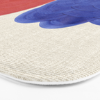 Blue Rain Clouds Bath Mat Gallery Image 3