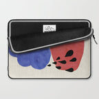 Blue Rain Clouds Laptop Sleeve Gallery Image 2