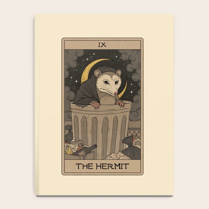 The Hermit - Possum Tarot Notebook Gallery Image 4