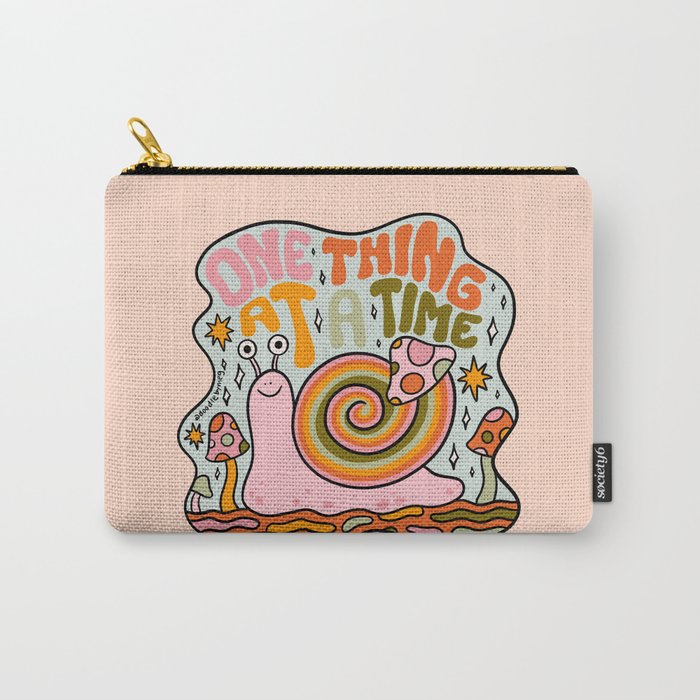 One Thing at a Time Carry All Pouch Gallery Image 1