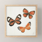 Orange Butterflies Mini Art Print Gallery Image 1