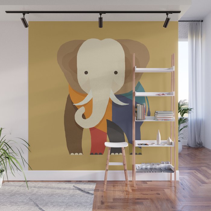 Elephant Wall Mural Gallery Image 1
