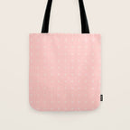 Tiny Petal Polka Dots Pattern Tote Bag Gallery Image 1