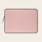 Tiny Petal Polka Dots Pattern Laptop Sleeve Gallery Image 1