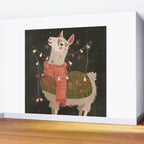 Holiday Llama Joy Wall Mural Gallery Image 2