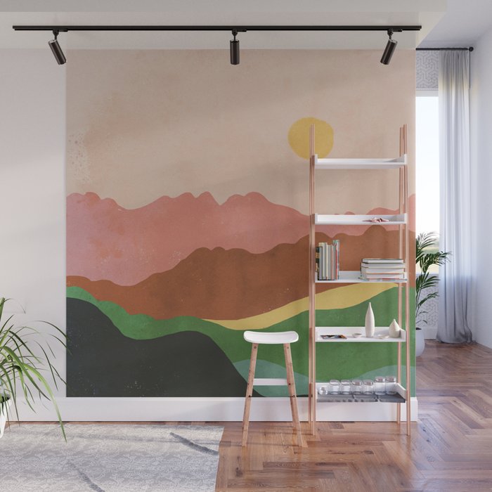 Landscape No2 Wall Mural Gallery Image 1