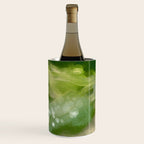 green abstract landscape art Wine Chiller Gallery Image 1