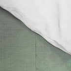 green abstract landscape art Comforter Gallery Image 4