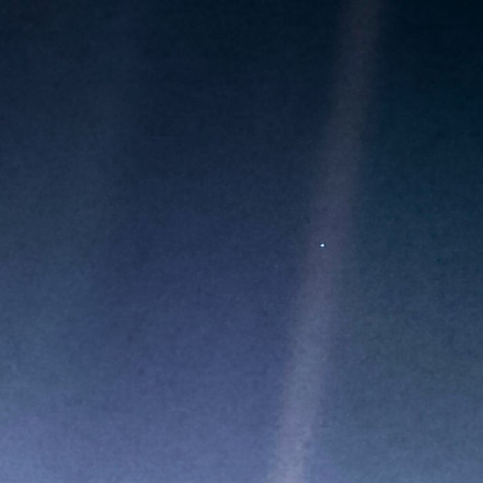 Pale Blue Dot â Voyager 1 (2020 rev.), quote Coffee Mug Gallery Image 2