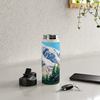 Wildflowers on Mount Rainier Water Bottle Gallery Image 4