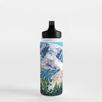 Wildflowers on Mount Rainier Water Bottle Gallery Image 3