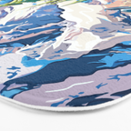 Wildflowers on Mount Rainier Bath Mat Gallery Image 3