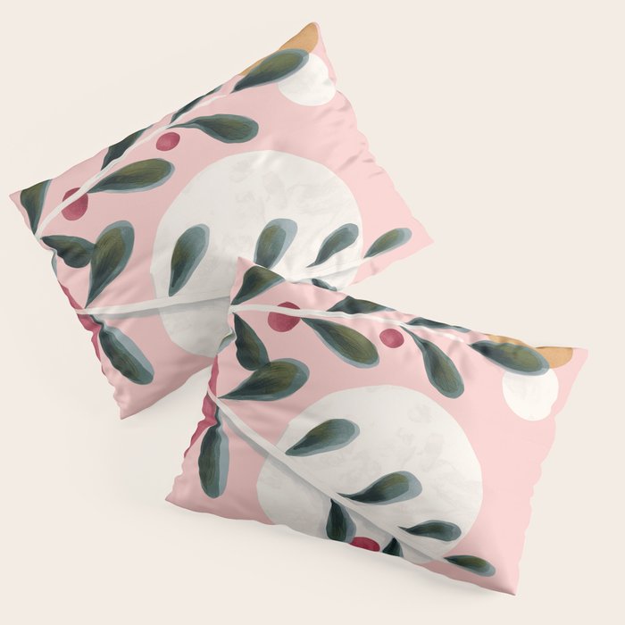 Soft Berry Branches Pillow Sham Gallery Image 3