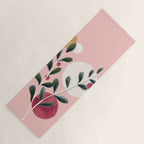 Soft Berry Branches Yoga Mat Gallery Image 1