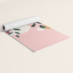 Soft Berry Branches Yoga Mat Gallery Image 2
