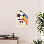 Let's Go - Soccer Illustration Poster Gallery Image 2
