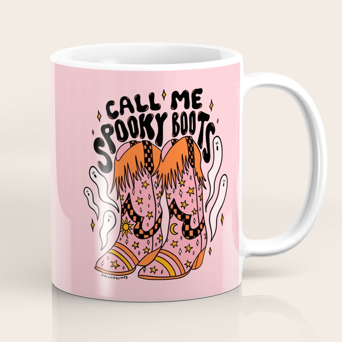 Spooky Boots Coffee Mug Gallery Image 1