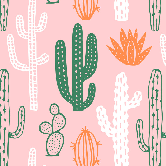 Retro hand drawn cactus plant pattern Coffee Mug Gallery Image 2