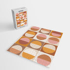 Minimal abstract sun and moon collage Jigsaw Puzzle Gallery Image 2
