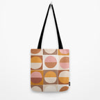 Minimal abstract sun and moon collage Tote Bag Gallery Image 2