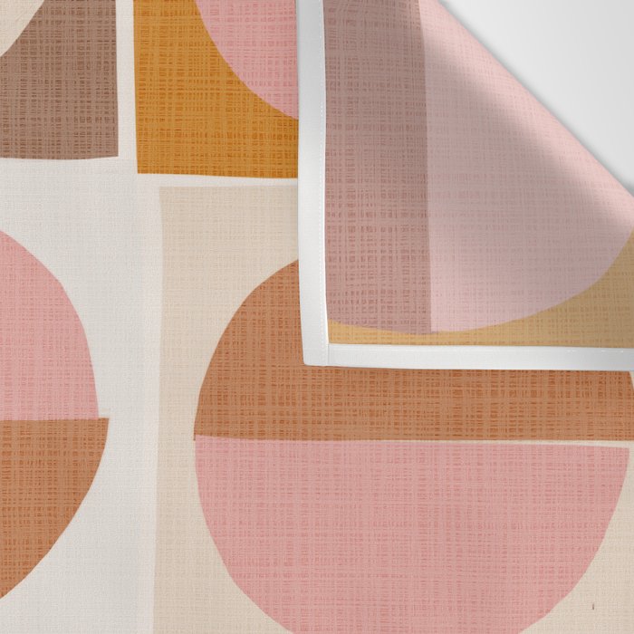 Minimal abstract sun and moon collage Wall Tapestry Gallery Image 3