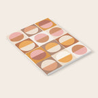 Minimal abstract sun and moon collage Notebook Gallery Image 2