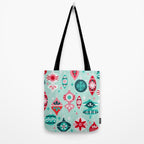 Christmas Ornaments - Mint Palette Tote Bag Gallery Image 2
