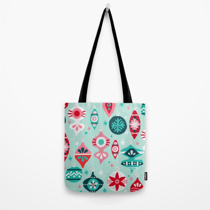 Christmas Ornaments - Mint Palette Tote Bag Gallery Image 2