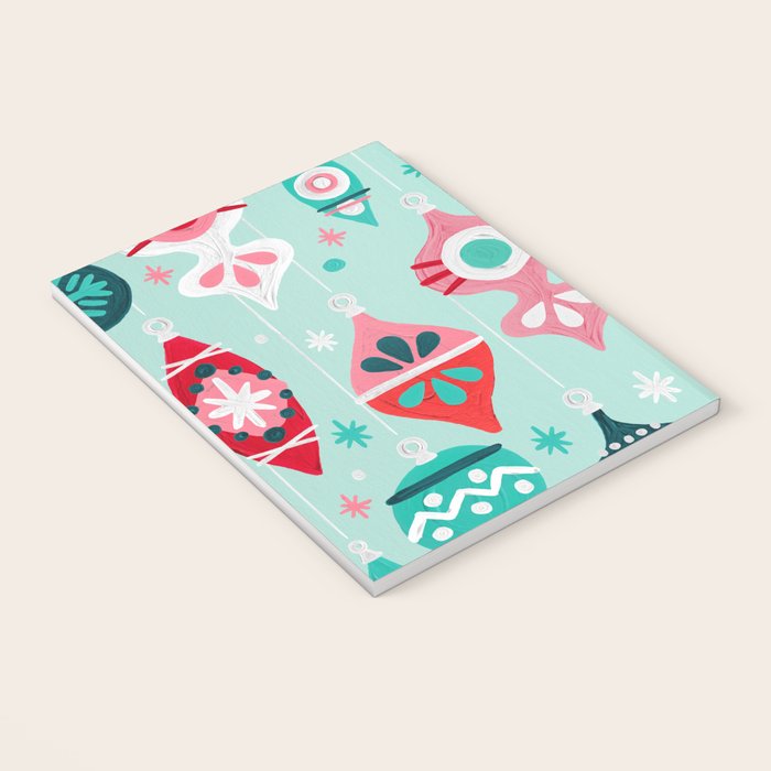 Christmas Ornaments - Mint Palette Notebook Gallery Image 3