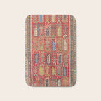 Shirvan Caucasian Antique Carpet Print Bath Mat Gallery Image 1