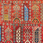 Shirvan Caucasian Antique Carpet Print Coffee Mug Gallery Image 2