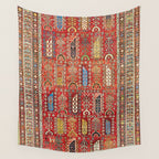 Shirvan Caucasian Antique Carpet Print Wall Tapestry Gallery Image 4