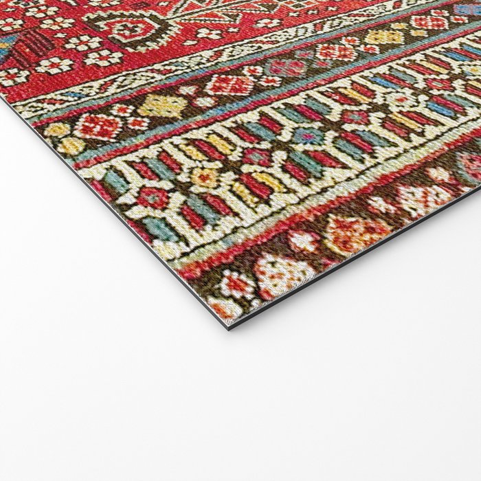 Shirvan Caucasian Antique Carpet Print Welcome Mat Gallery Image 2