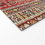 Shirvan Caucasian Antique Carpet Print Welcome Mat Gallery Image 2
