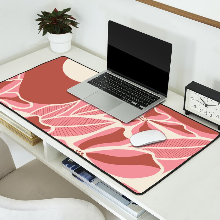 Hawaiian Sunset, Coral Desk Mat Gallery Image 2