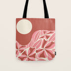 Hawaiian Sunset, Coral Tote Bag Gallery Image 1